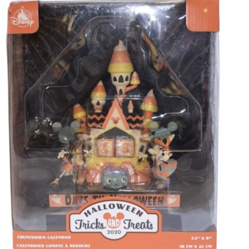 💜 Disney Countdown to Halloween Calendar House Castle Minnie Witch-Mickey - Picture 3 of 8
